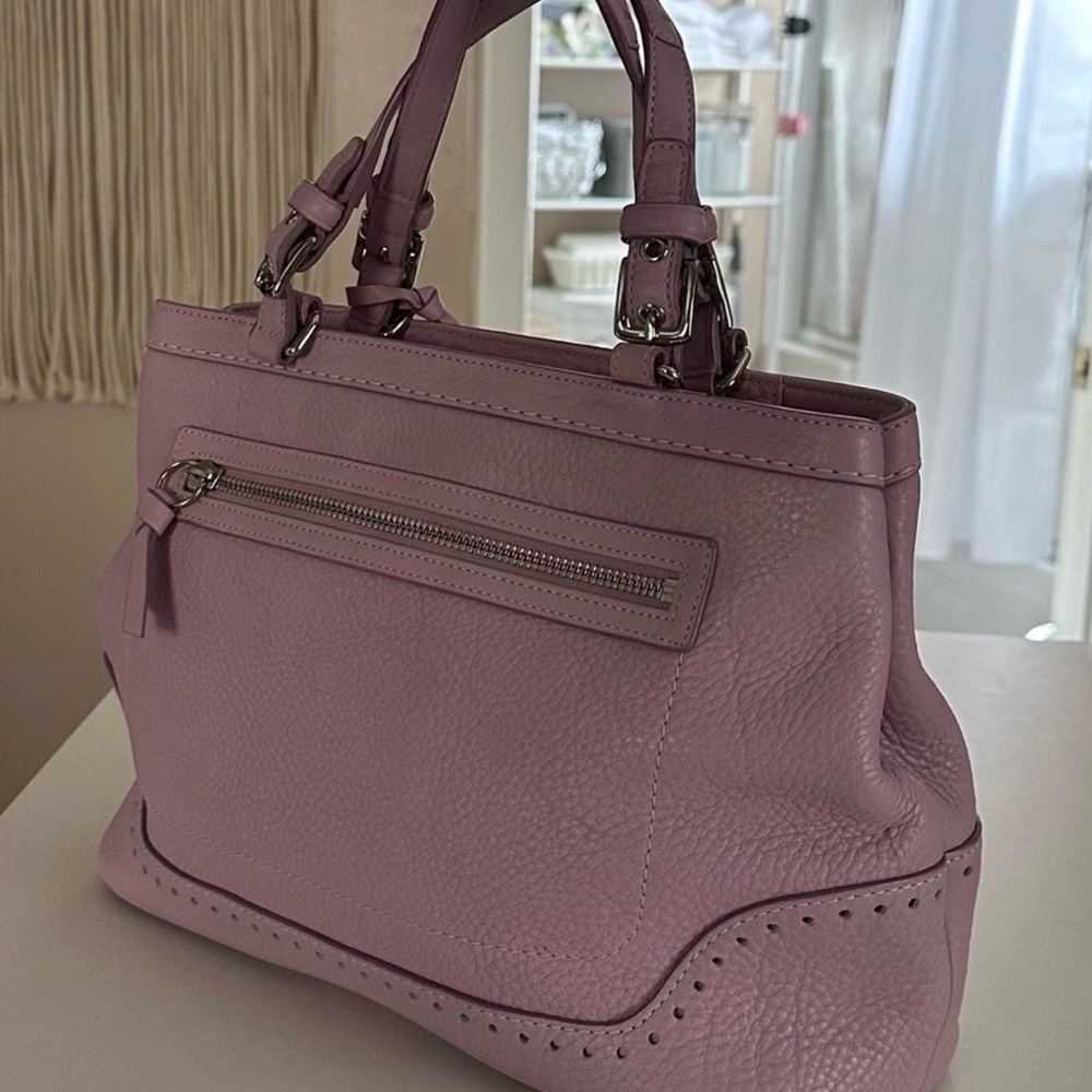 Chic Lavender Satchel Bag